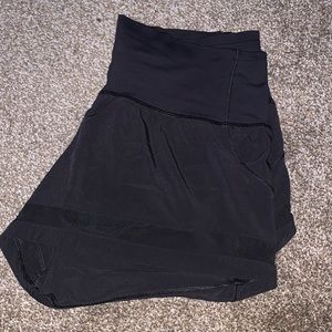EUC Black Lululemon shorts